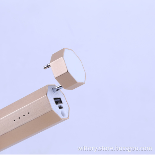 Aluminium alloy power bank speaker